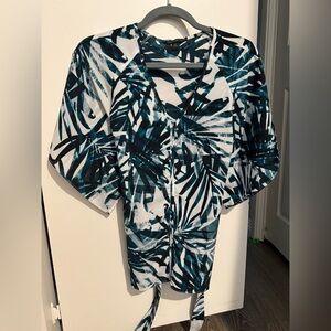 Banana Republic Tropical Print Women's Top